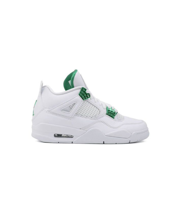 Air Jordan Retro 4 Metallic Green