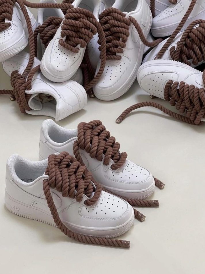 Nike Air Force 1 Rope Lace Cocoa Brown