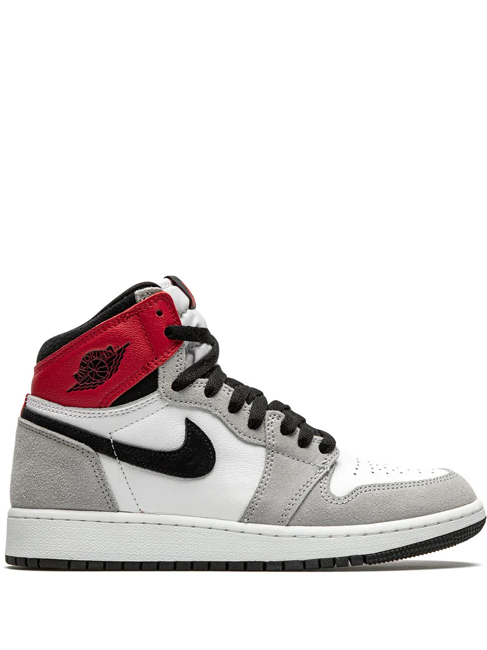 Kids Air Jordan 1 Retro High OG Light Smoke Grey - Image 2