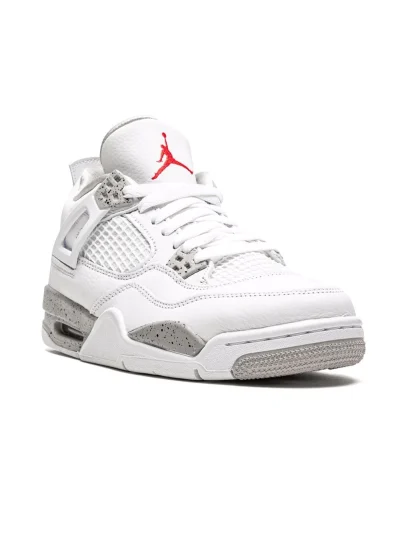 Kids Air Jordan 4 Retro White Oreo