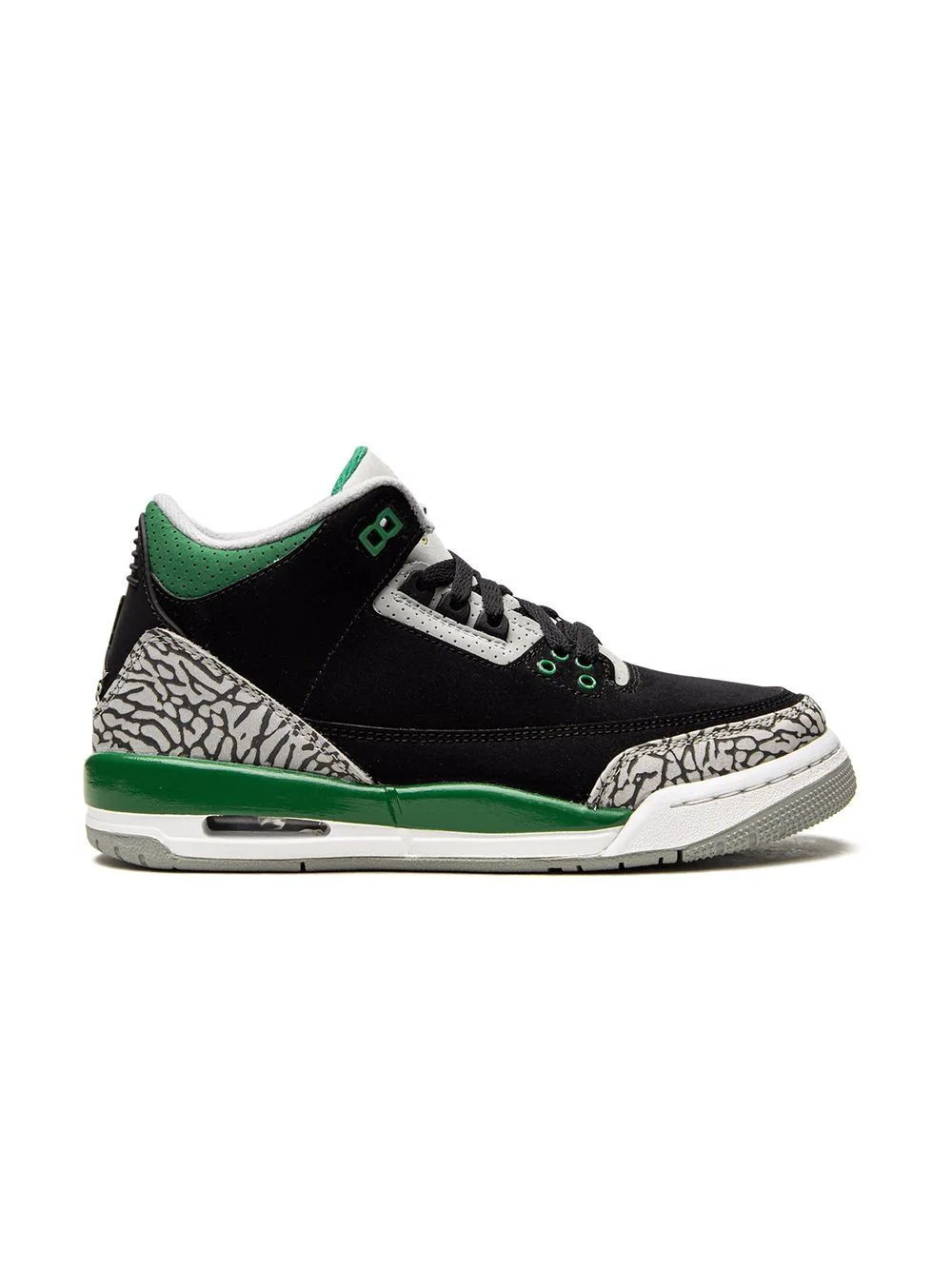 Kids Air Jordan 3 Retro Pine Green - Image 2