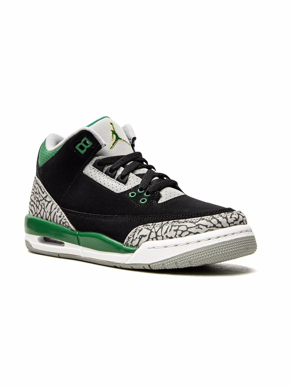 Kids Air Jordan 3 Retro Pine Green