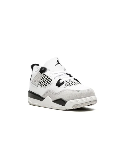 Kids Air Jordan 4 Military Black