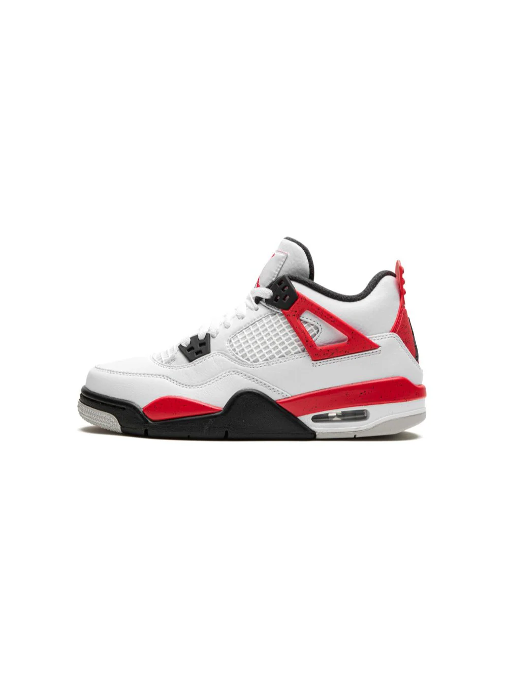 Kids Air Jordan 4 Red Cement - Image 2