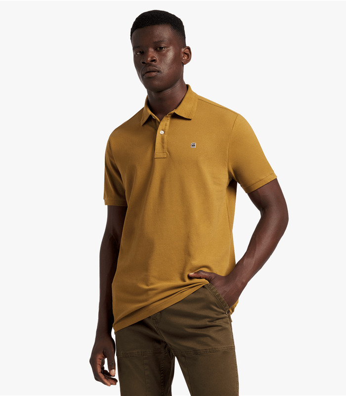 G-Star Raw Mustard Golf Shirt