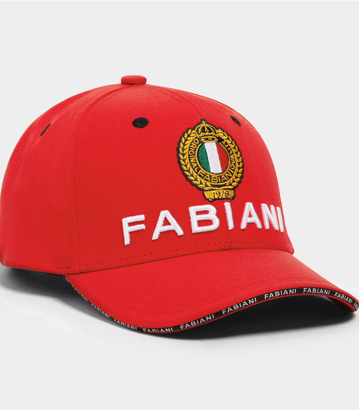 Fabiani Logo & Crest Red Cap