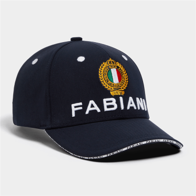 Fabiani "Italy" Navy Blue Branded Cap