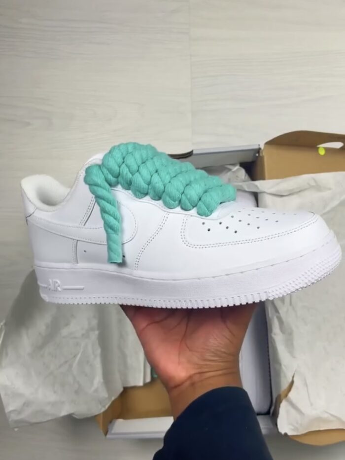 Nike Air Force 1 Rope Lace Star Light Green