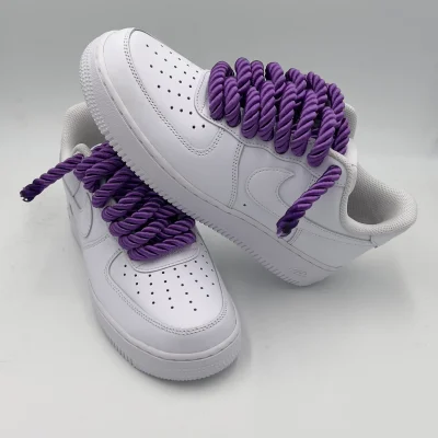 Nike Air Force Rope Lace Purple Reign