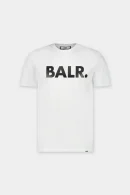 BARL. Straight White T-Shirt with Black Logo