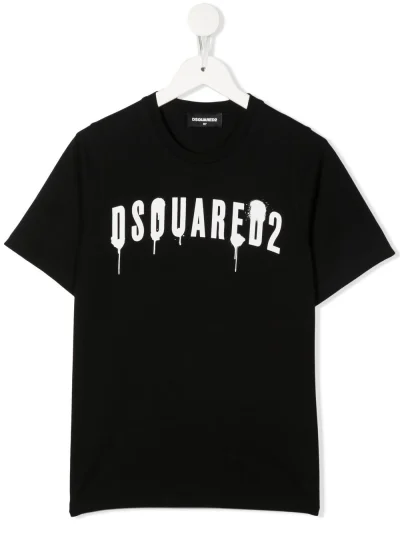 Dsquared2 Spray-Paint Logo T-Shirt