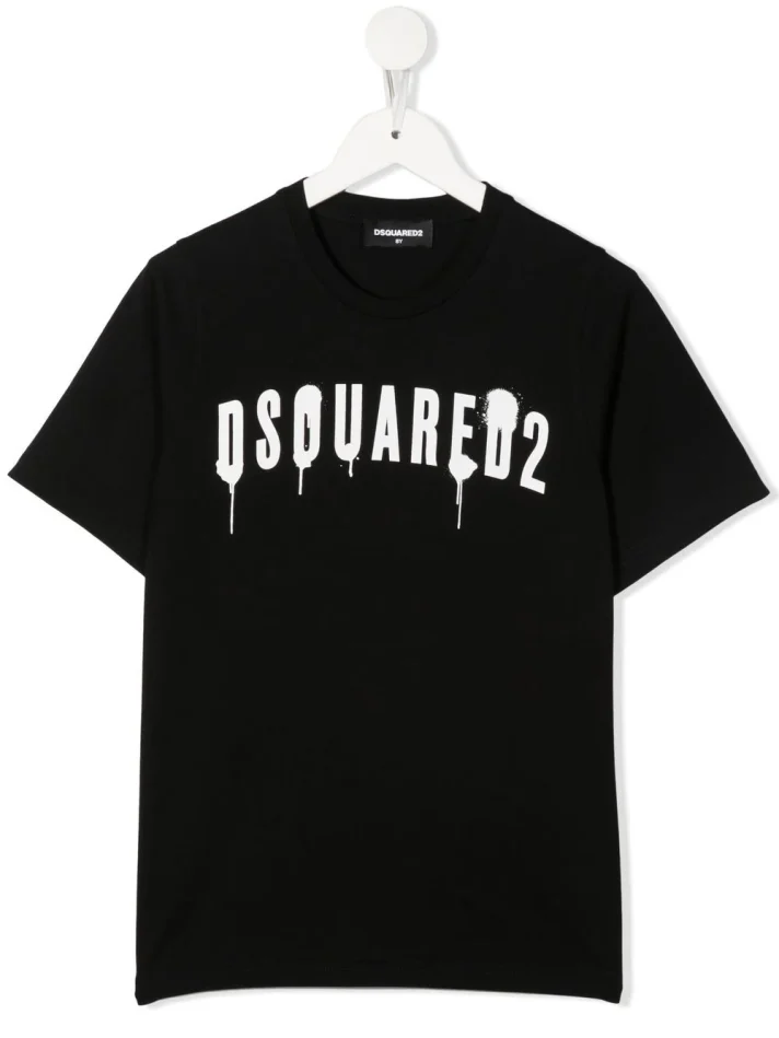 Dsquared2 Spray-Paint Logo T-Shirt