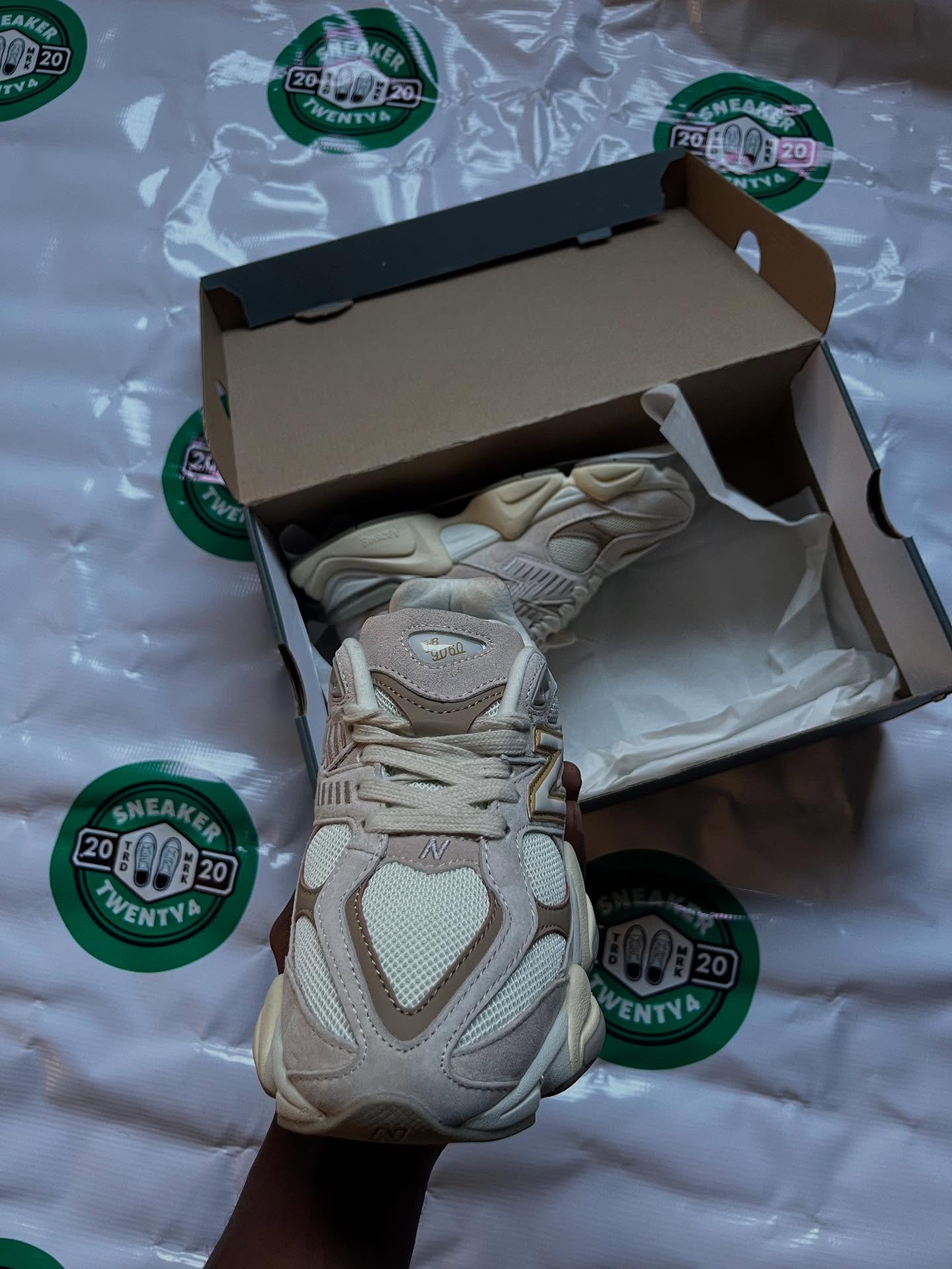 New Balance 9060 Mushroom Brown "TAT" - Image 5
