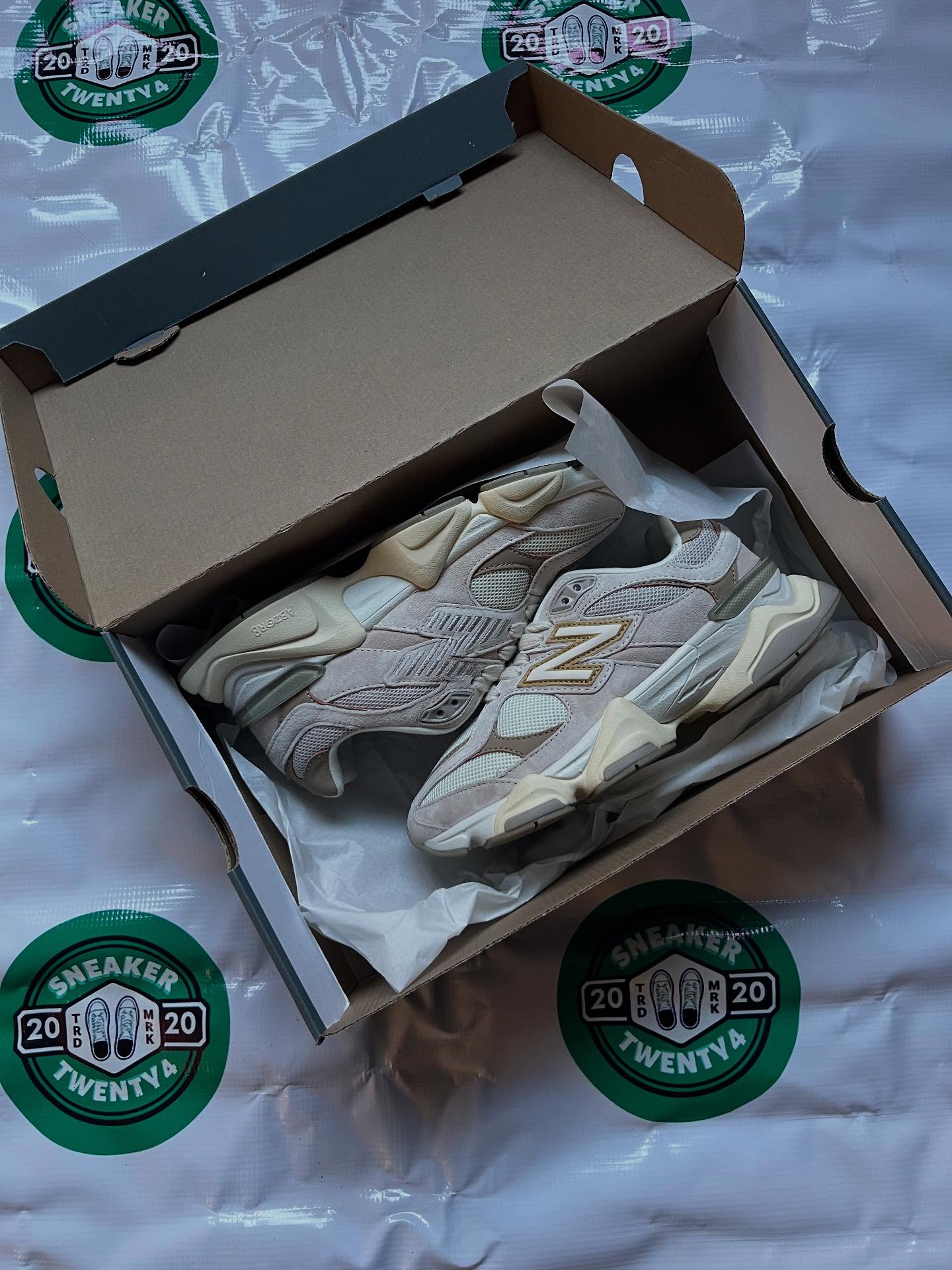 New Balance 9060 Mushroom Brown "TAT" - Image 2