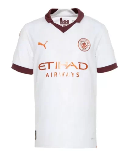 Man City Away 23/24 Soccer Jersey