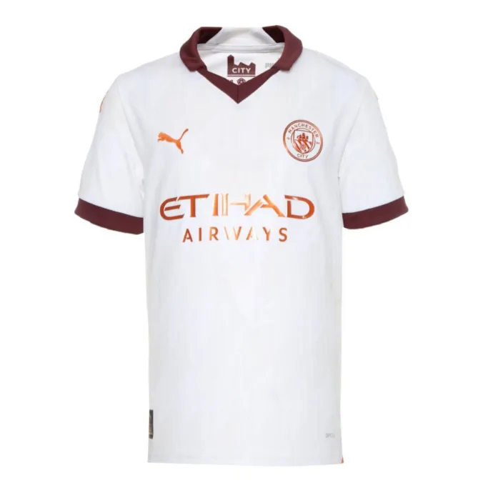 Man City Away 23/24 Soccer Jersey