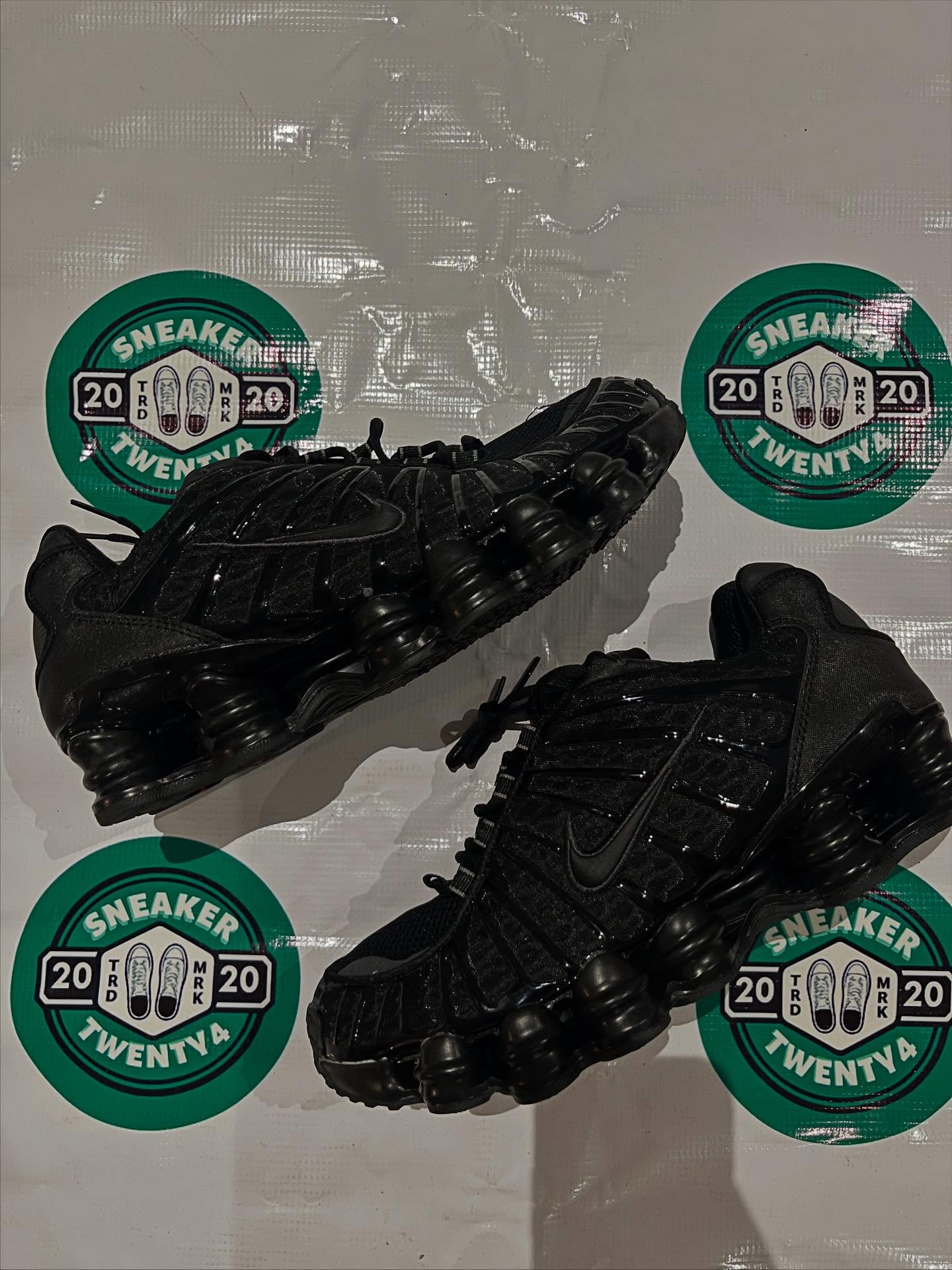Nike Shox TL 'Black Max Orange' - Image 3