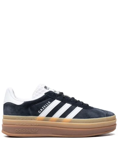 Adidas Gazelle Black Suede "Brown Sole"