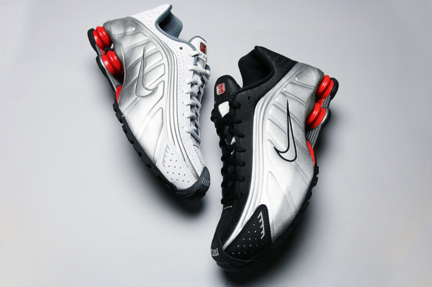 Nike Shox R3 Metallic Silver - Image 4