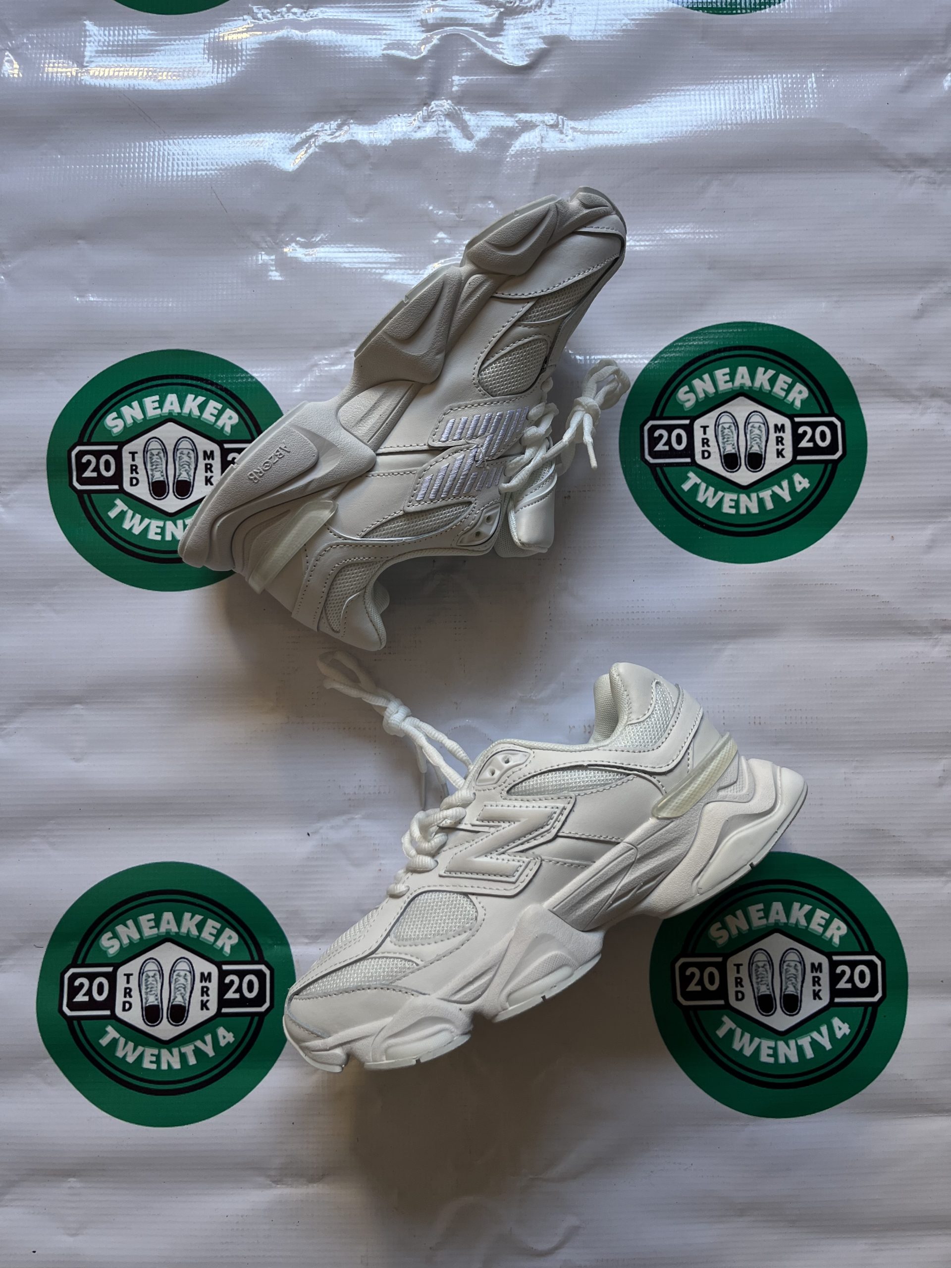 New Balance 9060 "Triple White" - Image 5