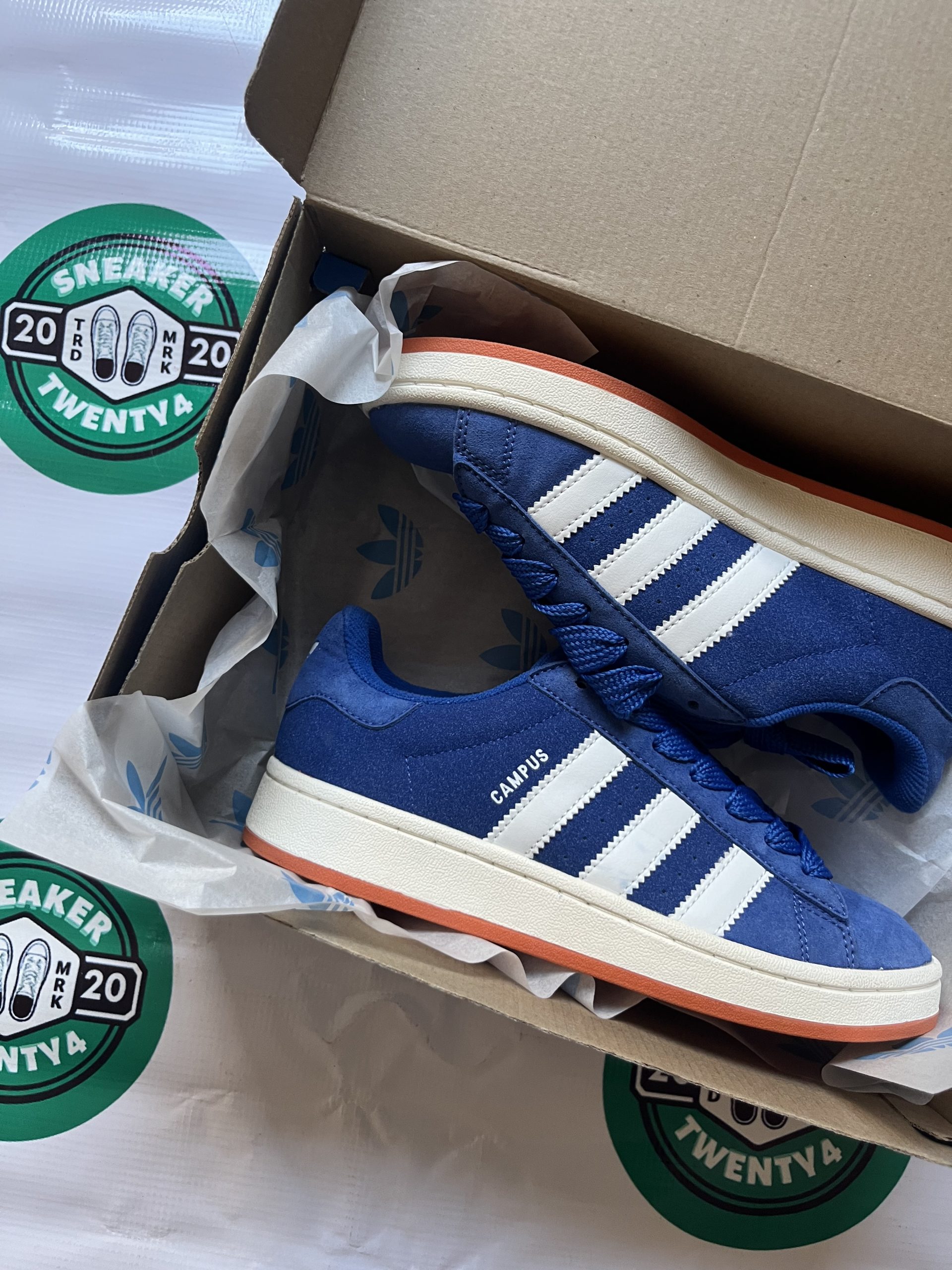 Adidas Campus 00's Dark Blue Low - Image 2